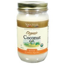 Spectrum Organic Refined Coconut Oil ( 12x14 OZ) ( Value Bulk Multi-pack)