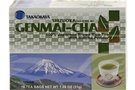 Shizuoka Matcha Genmai-cha (100% Japanese Brown Rice Tea with Matcha Powder/ 64-ct) - 4.36oz [Pack of 6]
