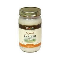 Spectrum Naturals Refined Coconut Oil 14 Oz (Pack of 3)