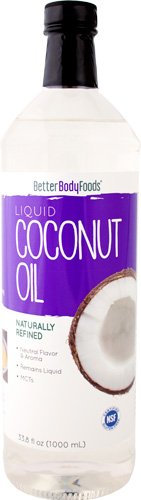 BetterBody Foods Organic Liquid Coconut MCT Oil