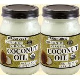 2-pack Trader Joe's Organic Coconut Oil