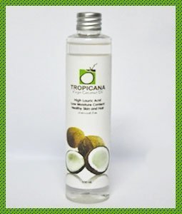 100% Virgin Organic Coconut Oil Body and Hair Treatment (3.4 oz.) - hair coconut oil