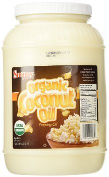 Snappy Popcorn Organic Coconut Oil (4 - 1 Gallon)