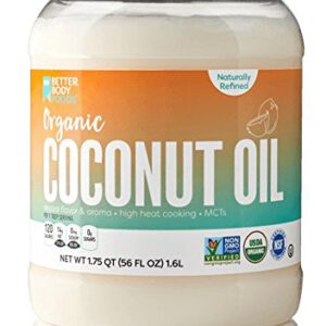 BetterBody Foods Naturally Refined Organic Coconut Oil (56 oz)