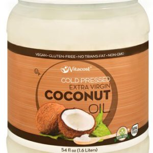 Vitacost Cold Pressed Extra Virgin Coconut Oil - Non-gmo and Gluten Free -- 54 Fl Oz (1.6 Liters)