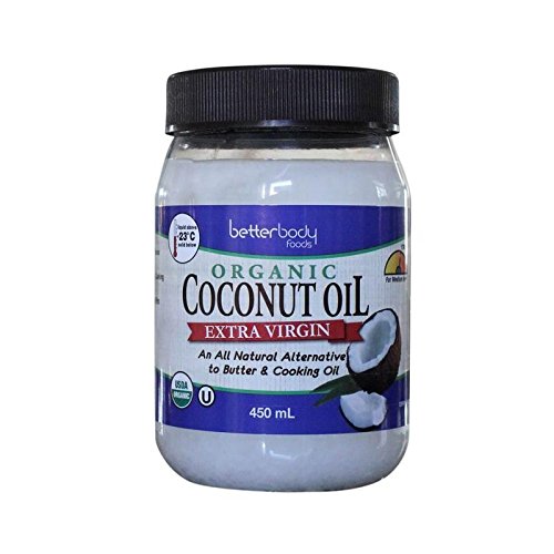 Betterbody Organic Extra Virgin Coconut Oil 450ml - Pack of 4