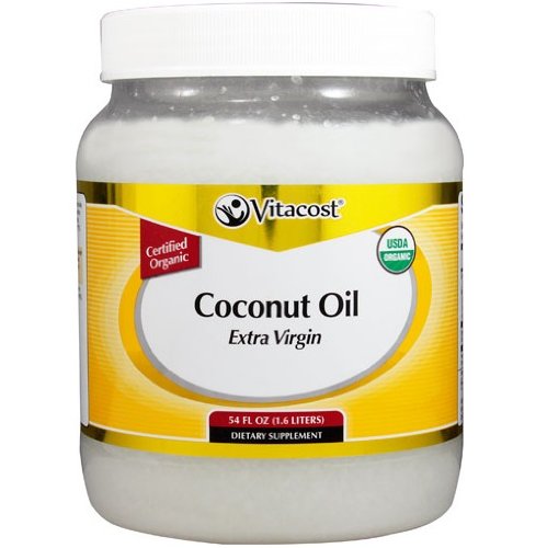 Vitacost Extra Virgin Certified Organic Coconut Oil 54 Oz
