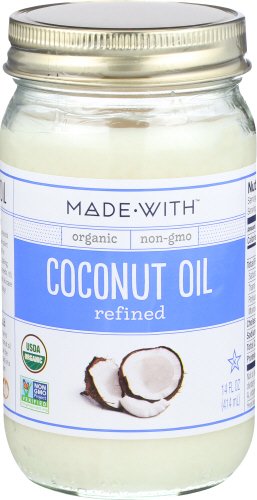 Made With Brand Organic Coconut Oil Refined