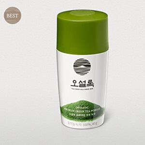 Korea 100% Pure Matcha Sulloc ORGANIC Tea Powder (40g) by O'sulloc