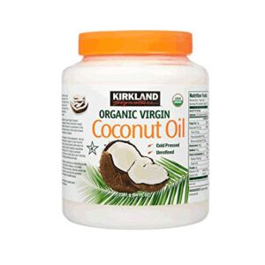 Kirkland Signature Cold Pressed Unrefined Organic Virgin Coconut Oil