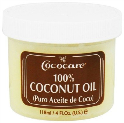 Cococare Products Cococare 100% Pure Coconut Oil 4 Oz