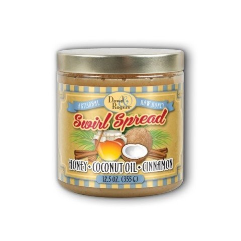 Swirl Spread -Honey Coconut Oil -Cinnamon FunFresh 12.5 oz Jar