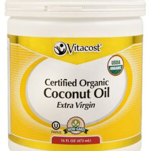 Vitacost Extra Virgin Certified Organic Coconut Oil -- 4 fl oz
