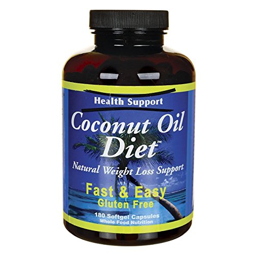 Health Support Coconut Oil Diet Softgel Capsules