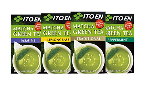 100% Natural Japanese Matcha Green Tea - 20 Bags / Net WT 1.05 OZ (30g) (Traditional Green Matcha Tea)
