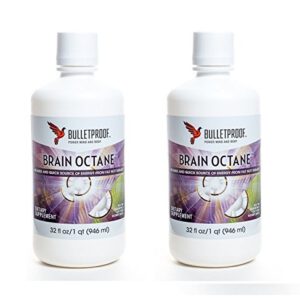 Bulletproof Brain Octane Oil 32oz (Pack of 2)