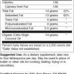 Swanson Certified 100% Organic Extra Virgin Coconut Oil 1 lb (454 grams) Solid Oil - Image 3