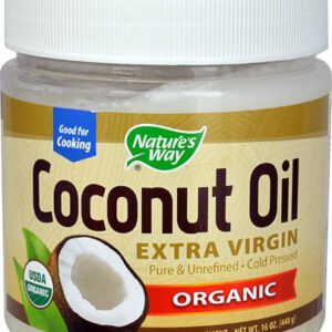 Nature's Way Organic Coconut Oil -- 16 fl oz (Pack of 3)