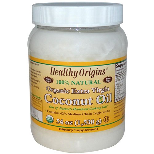 Bulk Saver Pack 2x54 FZ : Healthy Origins Coconut Oil - Organic Extra Virgin