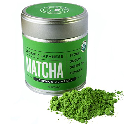 Matcha Green Tea Powder Organic - Japanese Ceremonial Grade (For Sipping as Tea) - Antioxidants