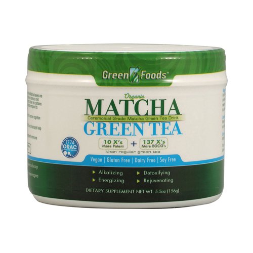 Bulk Saver Pack 2x5.5 OZ : Green Foods Organic Matcha Green Tea