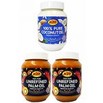 KTC Oil Combo Pack - KTC Unrefined Palm Oil 500ml x2 - KTC Pure Coconut Oil 500ml x1 (3 Pack) - Image 2