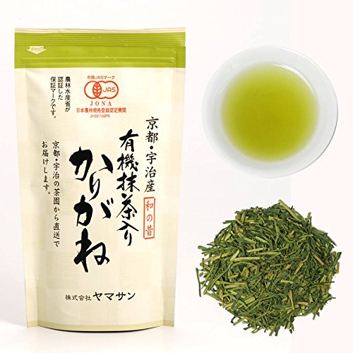 CHAGANJU- Japanese Kukicha Twig Loose Leaf Green Tea with Matcha Powder