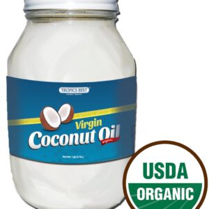 16 Oz Coconut Oil - 100% USDA Certified Organic Virgin
