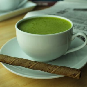 Teanobi Latte Matcha 100g. Japanese Green Tea Powder 3.5 oz Imported direct from Fukuoka Japan fresh and high quality