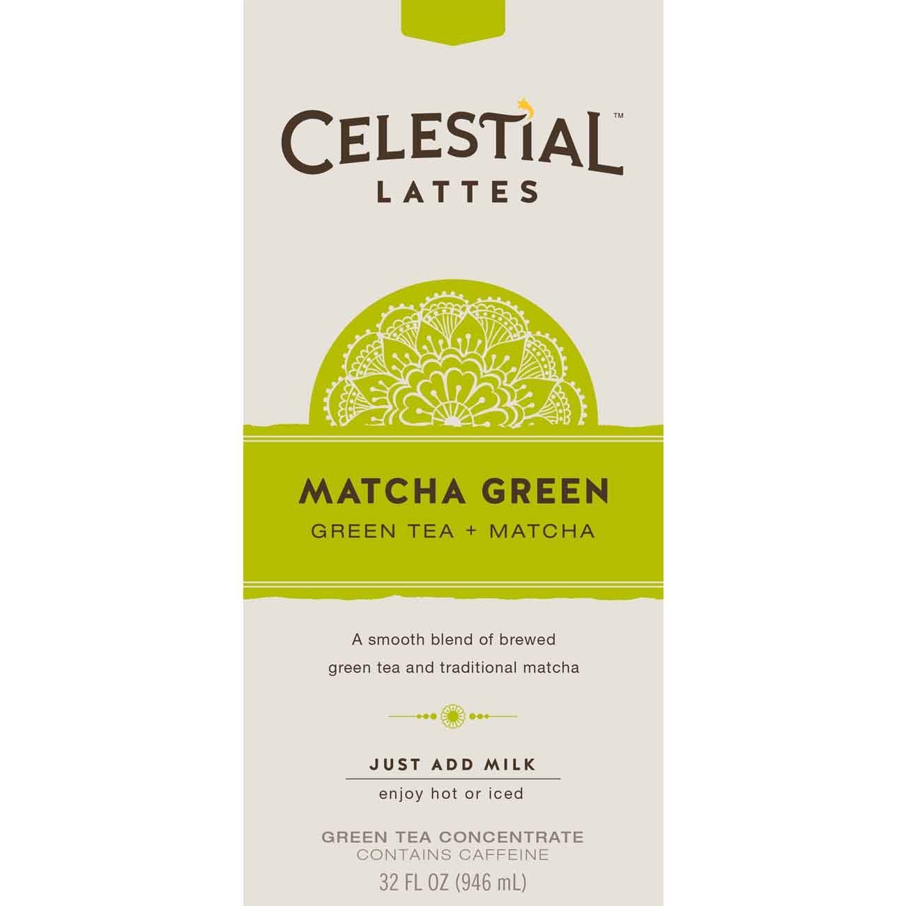 Celestial Seasonings Matcha Green Tea Latte Concentrate