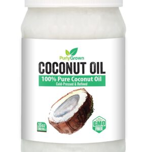 Purly Grown Cold Pressed Virgin Coconut Oil