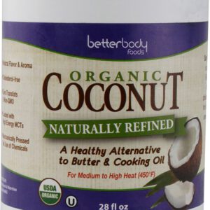 Better Body Foods Organic Coconut Oil -- 28 fl oz