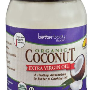 Better Body Foods Organic Extra Virgin Coconut Oil -- 15.5 fl oz