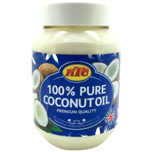 100% PURE KTC Coconut Multipurpose Oil Jar 500ml - Used for Cooking (Edible Oil)