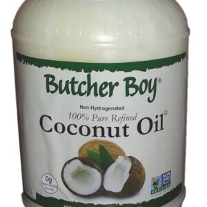 Butcher Boy 76°f 100% Pure Refined Coconut Oil 1 Gallon