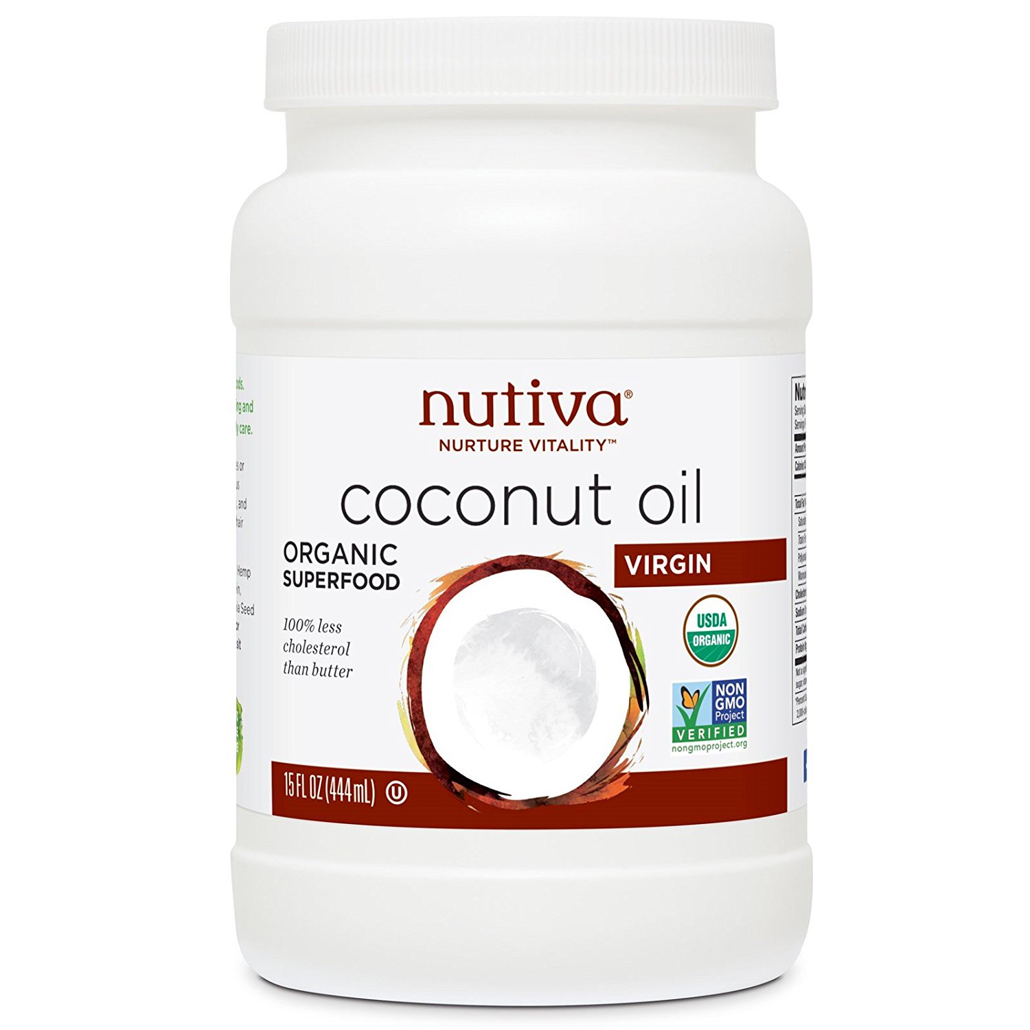 Nutiva Oil Cocunut Unrf