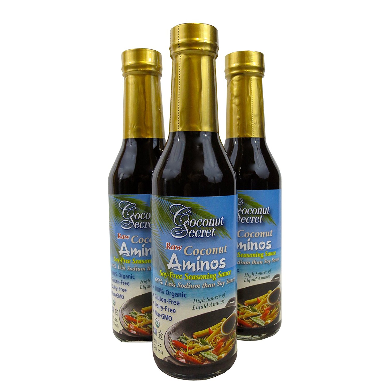 Coconut Secret -Coconut Aminos (Three 8oz Bottles)