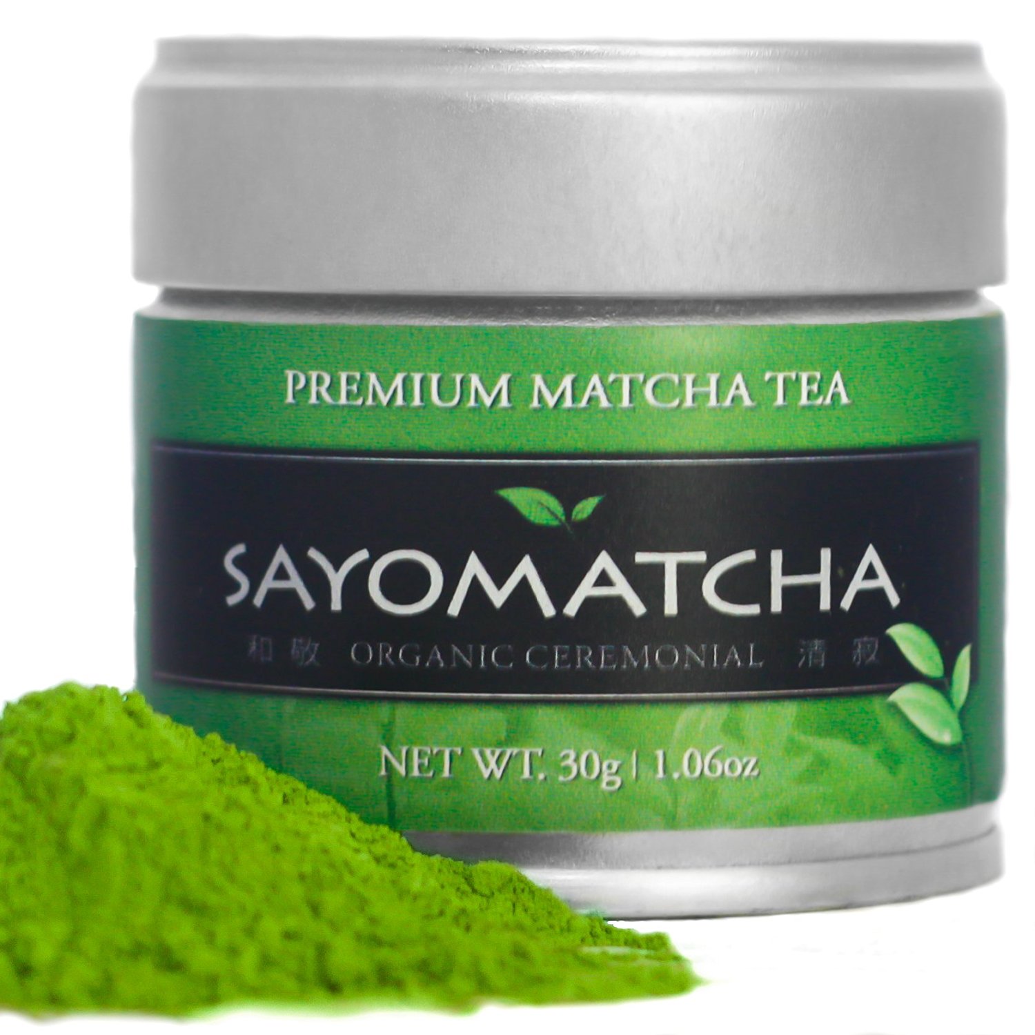 SayoMatcha Organic Matcha Japanese Green Tea Powder Ceremonial Grade