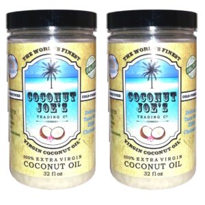 Coconut Joe's Trading Co. Organic Unrefined Extra Virgin Coconut Oil