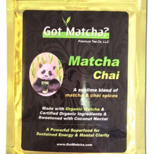1/2 lb package (Matcha Chai - 40 gram Free Sample)