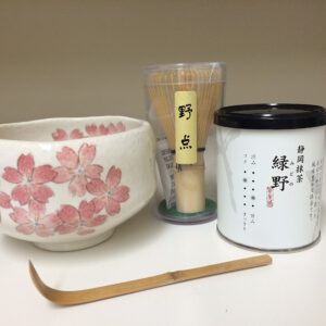 Japanese Matcha Tea Set mini Sakura - Ceremonial grade Matcha tea powder