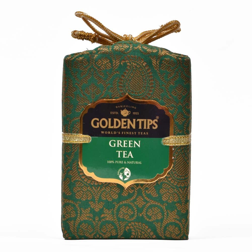 Golden Tips Pure Green Tea - Brocade Bag