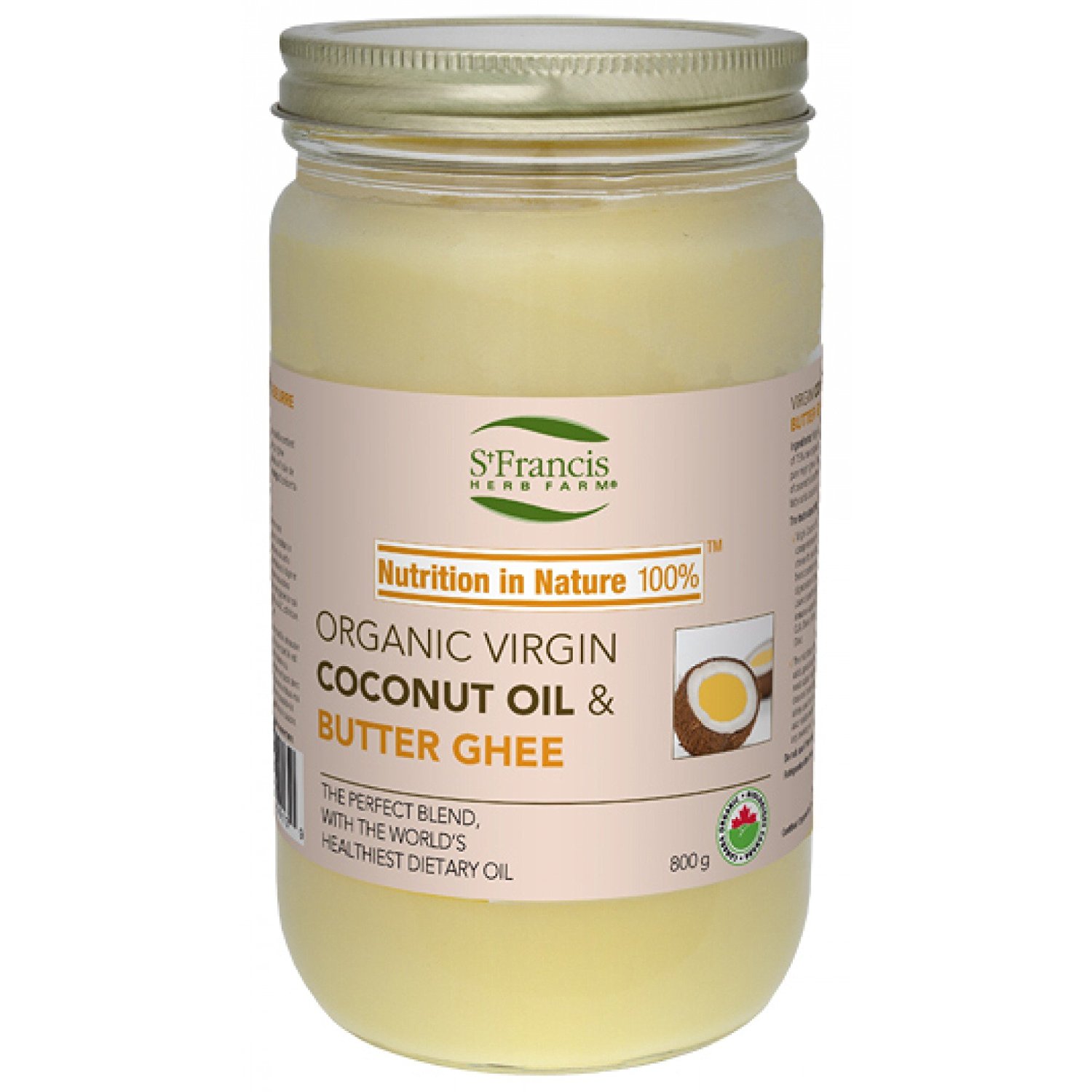 Coconut Oil & Butter Ghee Brand: St Francis