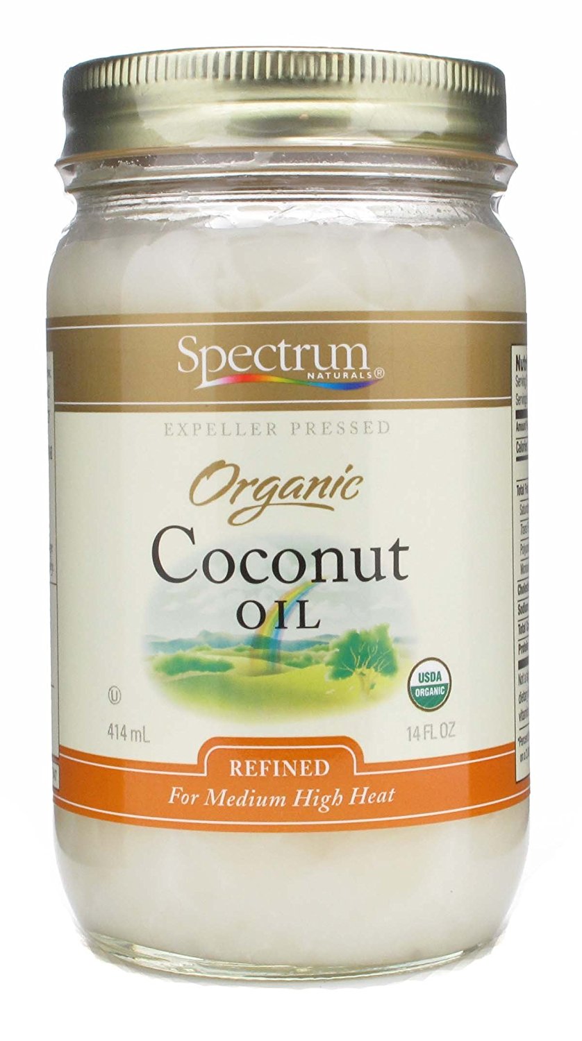 SPECTRUM NATURALS OIL COCONUT SEMI REFND OR, 14 OZ