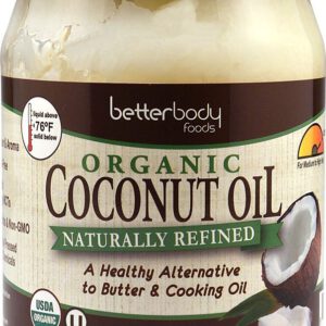 Better Body Foods Organic Coconut Oil -- 15.5 fl oz