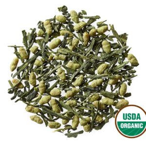 Genmaicha Matcha Tea - Organic - Loose Leaf - Bulk - Non GMO - 181 Servings