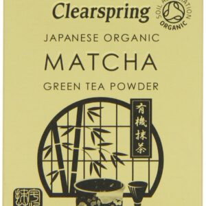 Clearspring - Japanese Organic Matcha Green Tea Powder - Ceremonial Grade - 30g