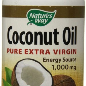 Nature's Way 1000 mg Softgel Coconut Oil