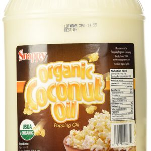 Snappy Popcorn Organic Coconut Oil - 1 Gallon