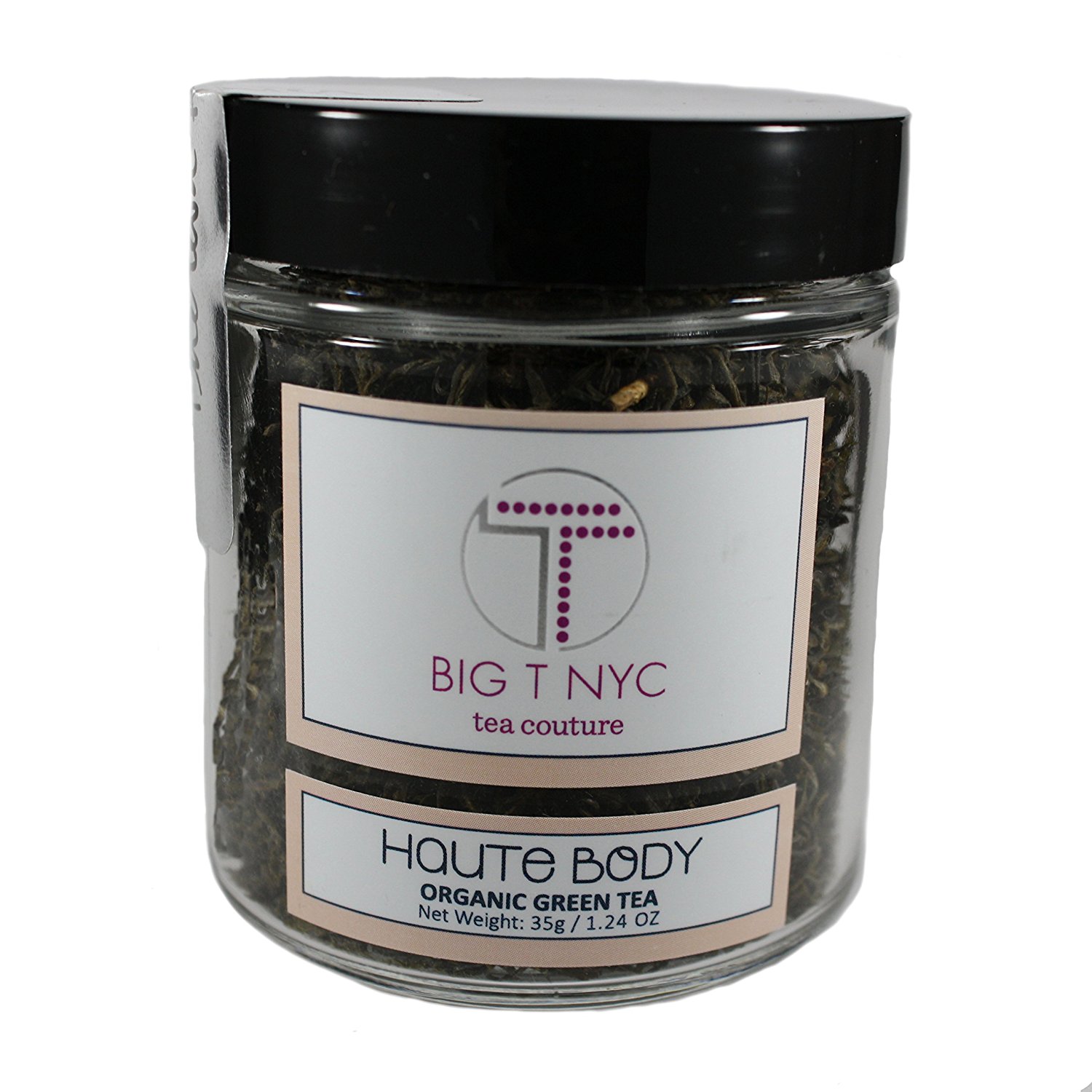 BIG T NYC Haute Body Mao Feng Metabolism Boosting Organic Loose Leaf Green Tea (30 Gram Travel Size)